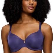 Triumph BH BMU Illusion Curve Minimizer Bra Mörklila D 75 Dam