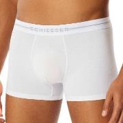 Schiesser Kalsonger 2P Cotton Flex Trunks Vit bomull X-Large Herr