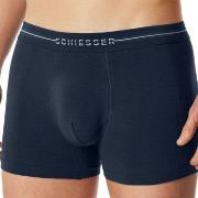 Schiesser Kalsonger 2P Cotton Flex Trunks Marin bomull Medium Herr