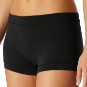 Schiesser Trosor Unique Cotton Boyshort Svart bomull Medium Dam