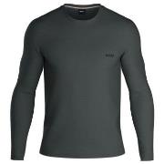 BOSS Waffle Sweatshirt Mörkgrön Large Herr