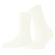 Falke Strumpor Women Cotton Rib Socks Benvit bomull Strl 35/38 Dam