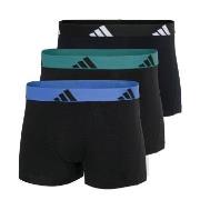 adidas Kalsonger 3P Active Flex Cotton Trunk Blågrön bomull XX-Large H...