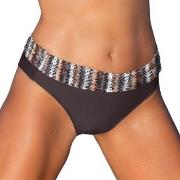 Wiki Puerto Rico Swim Tai De Luxe Brief Brun mönstrad 36 Dam