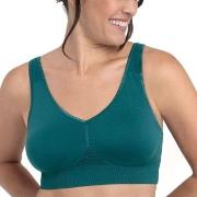 Anita Lotta Bralette BH Petrol nylon X-Large Dam