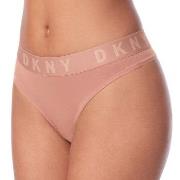 DKNY Trosor Cozy Boyfriend Thong Rosa X-Large Dam