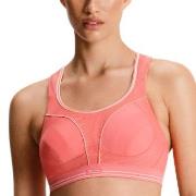 Shock Absorber BH Ultimate Run Bra Rosa/Vit polyamid D 85 Dam