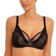 Freya BH Tailored UW High Apex Plunge Bra Svart I 80 Dam