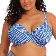 Elomi Fiji Falls Plunge Bikini Top Vit/Blå H 95 Dam
