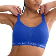 Triumph Triaction Energy Lite Padded Sports Bra EX BH Kornblå B 85 Dam
