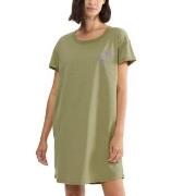 Triumph Nightdress Short Sleeve Oliv bomull 42 Dam