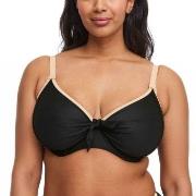 Swegmark Bahamas Bikini Underwire Bra Svart m Beige C 90 Dam