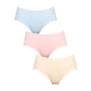 Missya Trosor 3P Seamless Tai W Lace Flerfärgad X-Large Dam