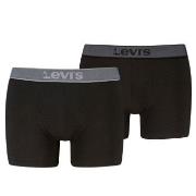 Levis Kalsonger 2P Men Twill Boxer Brief Svart/Grå bomull XX-Large Her...