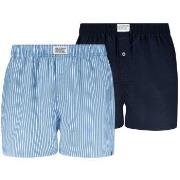 Levis Kalsonger 2P Men Woven Boxer Marin/Blå bomull Large Herr