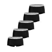 Björn Borg Trosor 5P Everyday Boxer Shorts Svart/Vit bomull Medium Dam