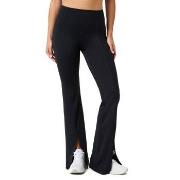 Björn Borg Studio Flared Slit Tights Svart Small Dam