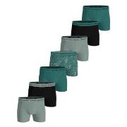 Björn Borg Kalsonger 7P Cotton Stretch Boxer Svart/Grön bomull X-Large...