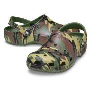Crocs Classic Camo Clog Unisex Militärgrön US M6/W8 (EU 38-39)