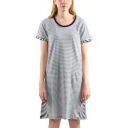 Esprit Anna Nightshirt Svart/Vit bomull 38 Dam