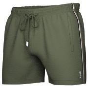 BOSS Badbyxor Iconic Swimshorts Grön polyester Large Herr