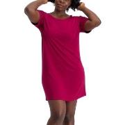 Bamboo Basics Nora PJ Big T-Shirt Röd viskos Large Dam