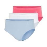 adidas Trosor 3P Sport Active Seamless Hipster Blå/Rosa polyamid Large...