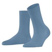 Falke Strumpor Women Cotton Touch Jeansblå Strl 35/38 Dam