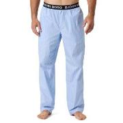 Björn Borg Core Woven Logo Pyjama Pants Ljusblå bomull Large Herr