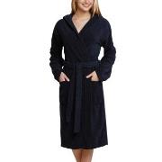 Schiesser Essentials Bathrobe With Hood Marin bomull Medium Dam