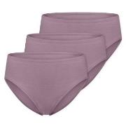 Schiesser Trosor 3P Essentials Cotton Briefs Viol bomull 42 Dam