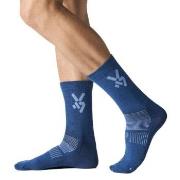 Sege Glide Light Wool Ski Socks Strumpor Marin/Blå Strl 40/42