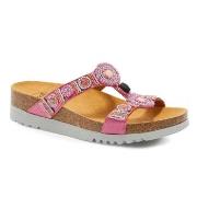 Scholl New Bogota Rosa/Vit Strl 37 Dam