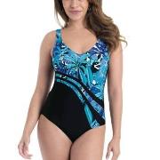 Anita Luella Swimsuit Svart/Blå E 44 Dam