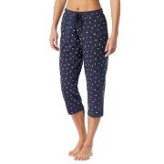 Schiesser Women Mix and Relax Pants Vit/Marin bomull 38 Dam