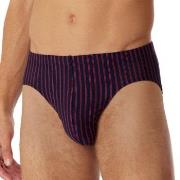 Schiesser Kalsonger Supermini Briefs Röd/Blå bomull Large Herr