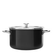 Kitchenaid - KitchenAid Steel Core Enamel Gryta Emalj/Glaslock 6 L Sva...