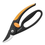 Fiskars - Fingerloop sekatör softgrip sidoskär P44 svart