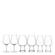 Luigi Bormioli - Birrateque Ölglas-set Ale, Vete, Allround 3x2 pack Kl...