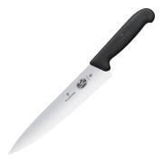 Victorinox - Fibrox Kockkniv med tandad egg 25 cm Svart