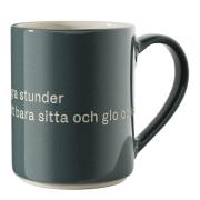 Design House Stockholm - Astrid Lindgren Mugg Blå Och så ska man ju ha...