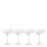 LSA INTERNATIONAL - Pearl Champagnecoupe 30 cl 4-pack