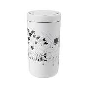 Stelton - Mumin To Go Click Mugg 20 cl Soft White