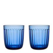 iittala - Raami Dricksglas 26 cl 2-pack Ultramarinblå