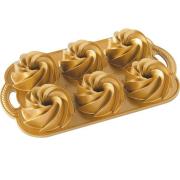 Nordic Ware - Heritage Bakform Bundtlette Guld