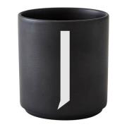 Design Letters - Mugg 25 cl J Svart