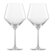 Zwiesel - Pure Burgundy Rödvinsglas 2-pack 69 cl Klar