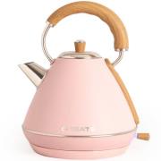 Create - Kettle Retro Vattenkokare 1,7 L Rosa