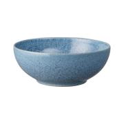 Denby - Studio Blue Flint Frukostskål 17 cm Blå