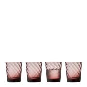 Lyngby Glas - Vienna Vattenglas 30 cl 4-pack Rosa